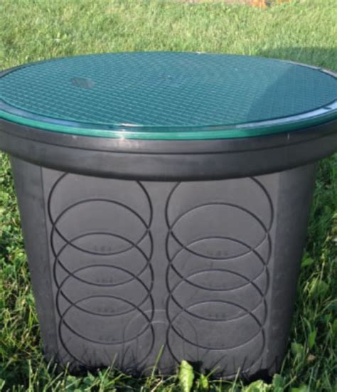 image of septic system distribution box|septic distribution box near me.